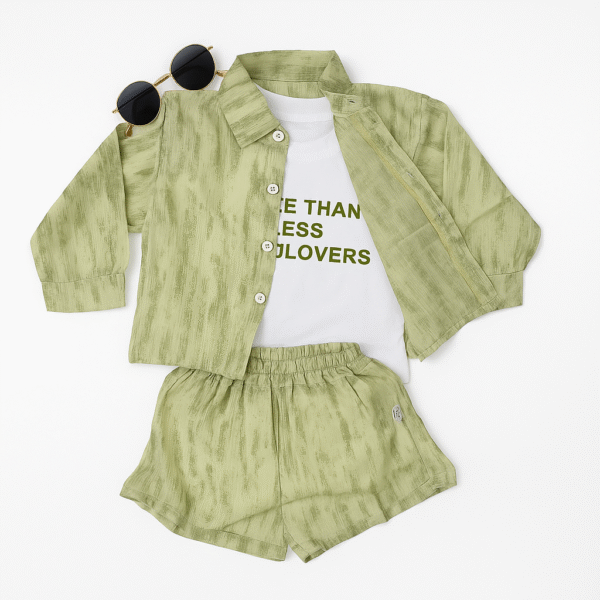 Full Sleeves Shirt Waistcoat - Image 2