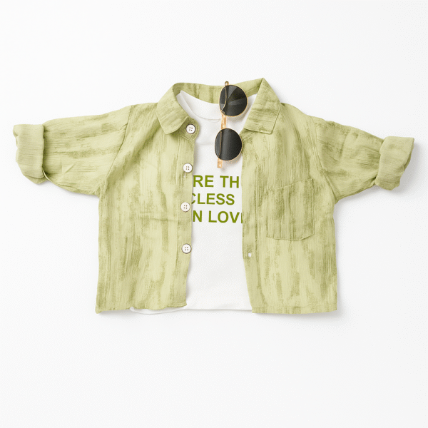 Full Sleeves Shirt Waistcoat - Image 3